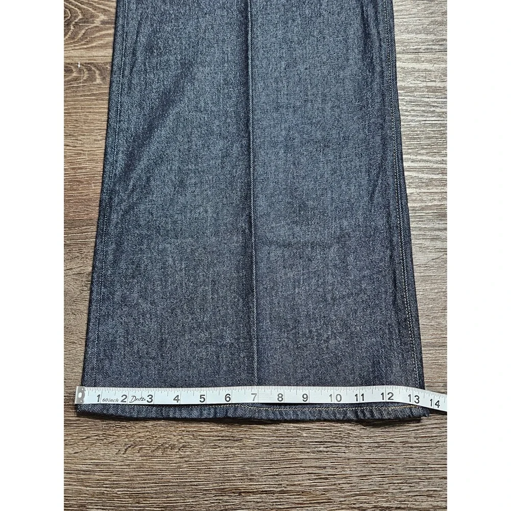J. Crew Women's High-rise Sailor Denim Trouser in 1996 Semi-stretch Size 34 NWT